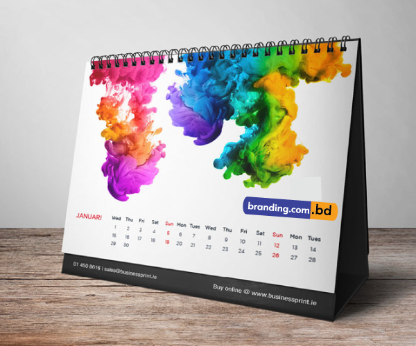 Calendar print branding.com.bd