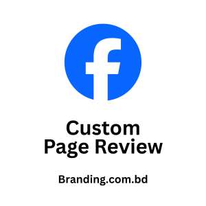 Custom page review service for facebook page
