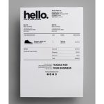 Invoice design and print branding.com.bd