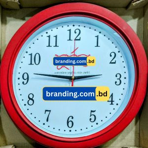 Hard Plastic Customized Wall Clock Branding (14 inch)