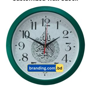 Customized wall clock for brand promotion- branding.com.bd - flat dial 12.5 inch (4)