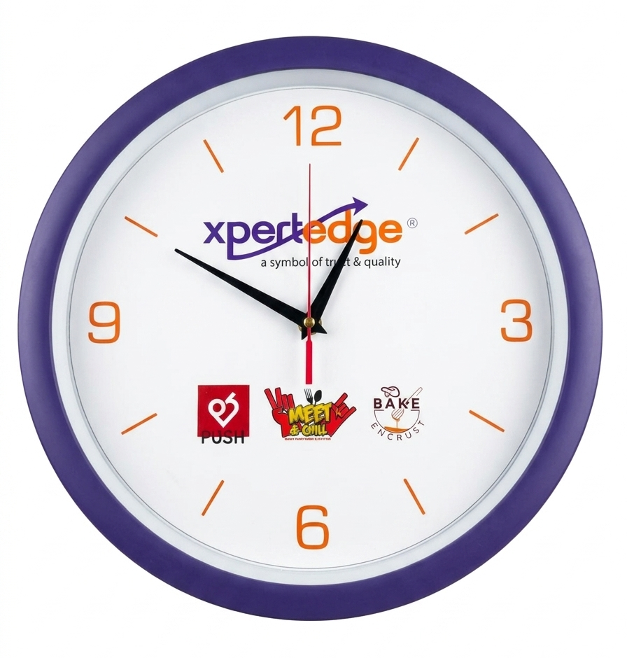 13 inch wall clock round