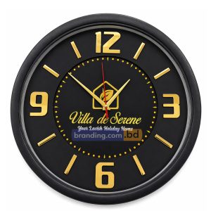 High Quality Customized wall clock for branding