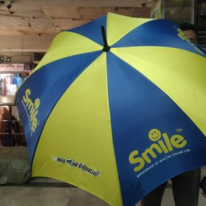 8 Ribs 3 Folds Custom Design Folding Umbrella Print for branding