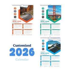 2026 Wall Calendar Print (3 Page