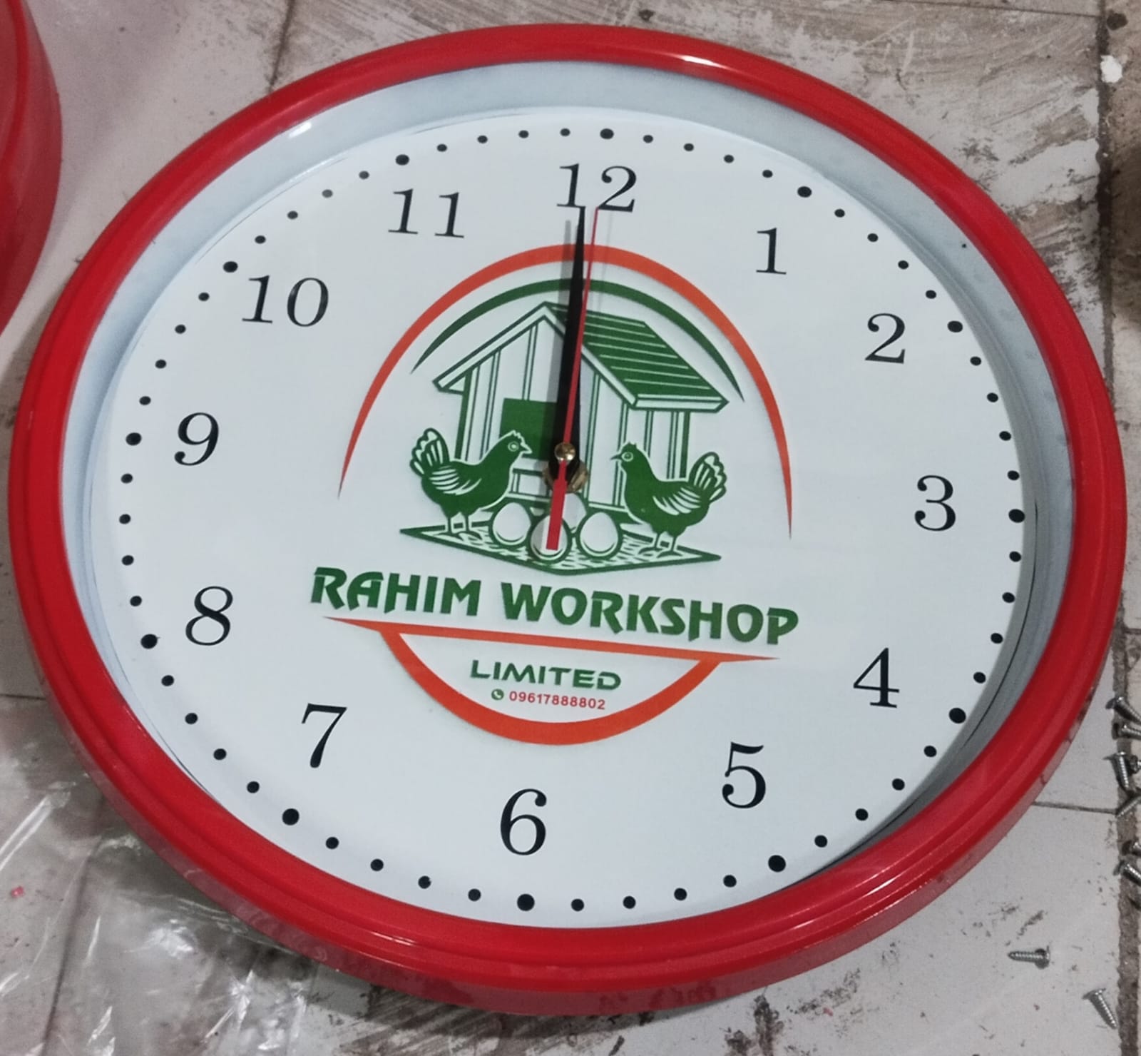 Customized Wall Clock (13 Inch thin) - Image 4