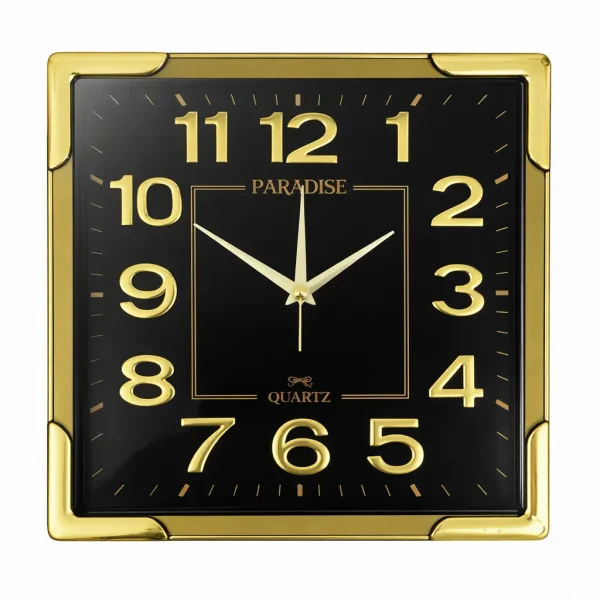 Customized Wall Clock (13 Inch Square) - Branding.com.bd