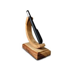 Wooden pen holder branding
