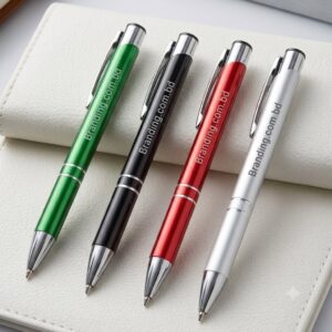 Metalic Pen branding