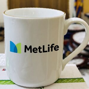 Branding Mug With Fire Print (Metlife Model)