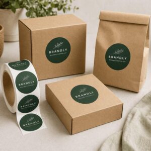 Logo Sticker Printing Service (100 pcs)